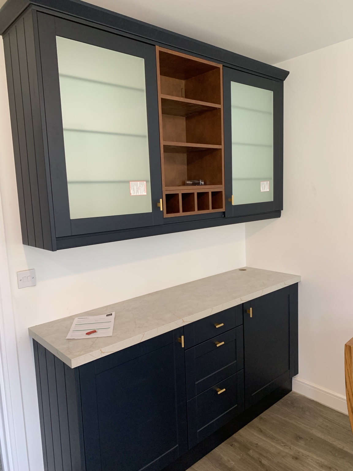 Bespoke green media wall